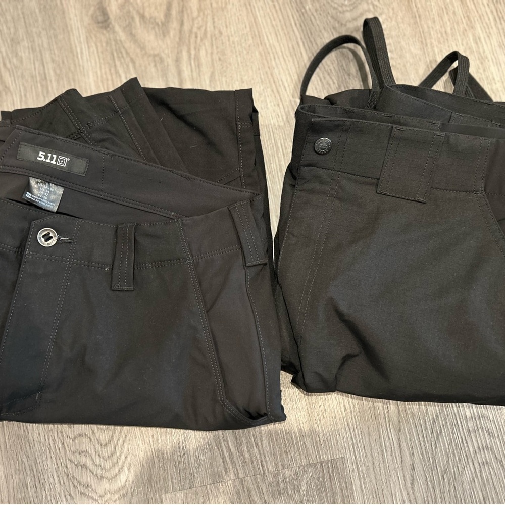 5.11 Tactical Black Cargo Pants- 2 pairs for the price of 1 SALE